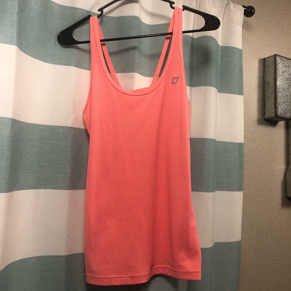 Lorna Jane Neon Orange Workout Tank